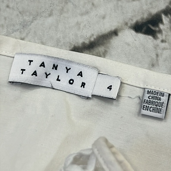 Tanya Taylor Marja Top Blouse Shirt Size 4 - Picture 5 of 12